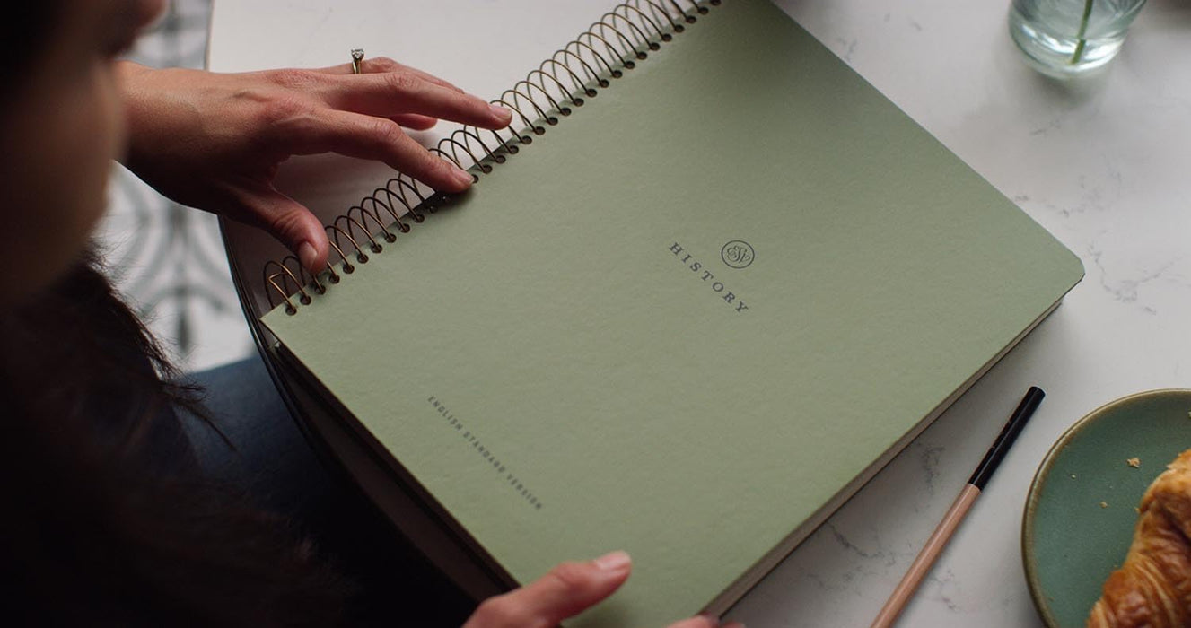 ESV Spiral-Bound Journaling Bible, History (Hardcover): Holy Bible, English Standard Version