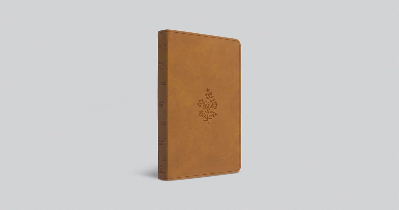 ESV Premium Gift Bible (TruTone, Nubuck Caramel, Wildflower Design): Holy Bible, English Standard Version