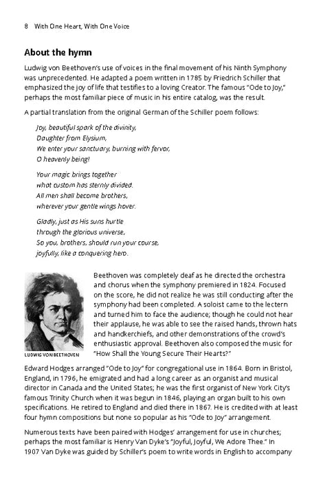 With One Heart, With One Voice