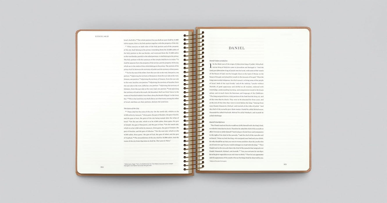 ESV Spiral-Bound Journaling Bible, Prophets (Hardcover): Holy Bible, English Standard Version