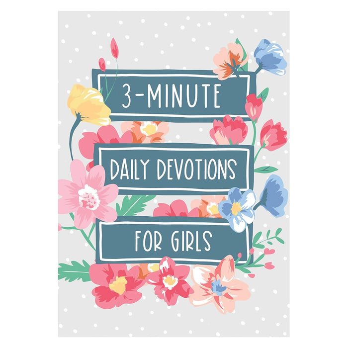 3-Minute Daily Devotions for Girls