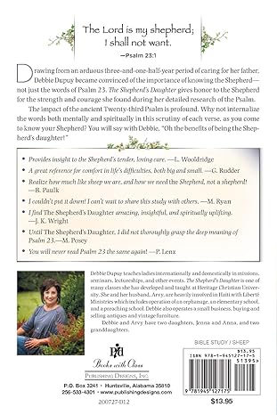 The Shepherd's Daughter: An In-Depth Study of the Twenty-Third Psalm