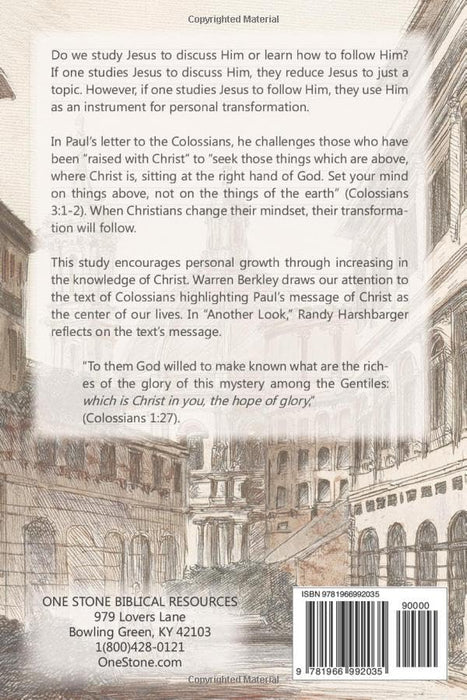 Twenty Days in Colossians: Set Your Mind on Things Above