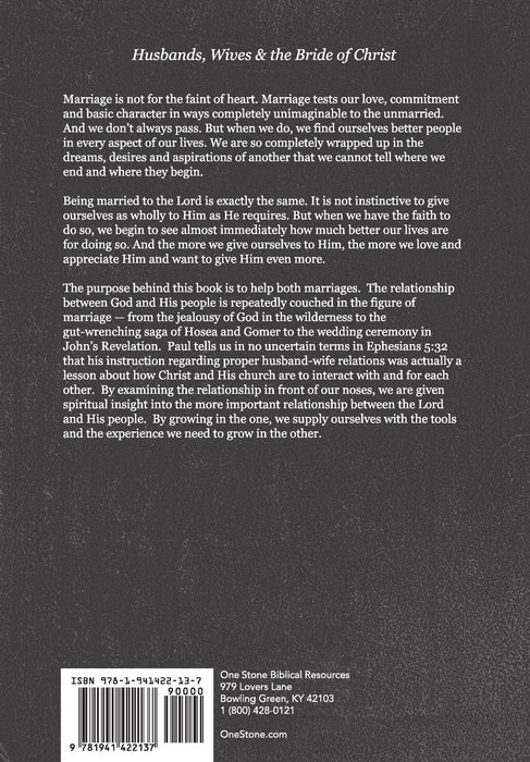 This Mystery is Great: Husbands, Wives, and the Bride of Christ