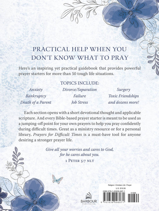 Prayers for Difficult Times Large Print