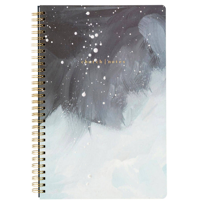Church Notes Notebook - Starry Sky by 1canoe2