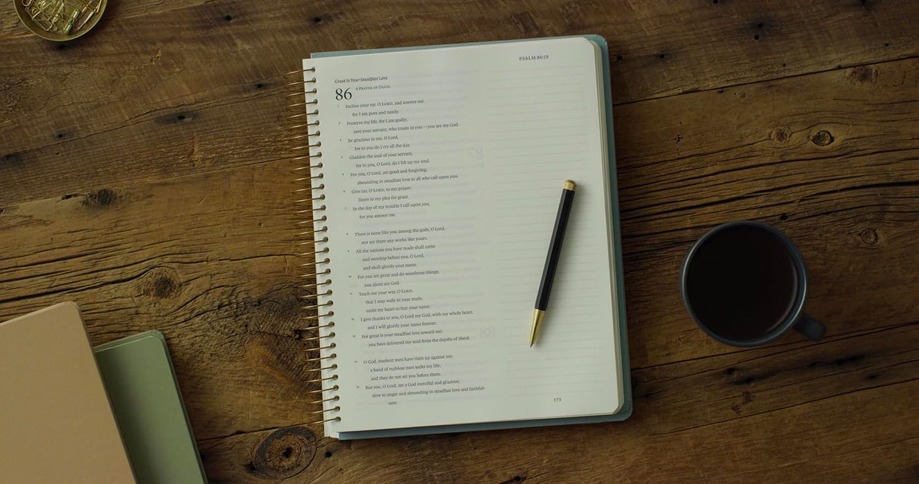 ESV Spiral-Bound Journaling Bible, Poetry (Hardcover): Holy Bible, English Standard Version