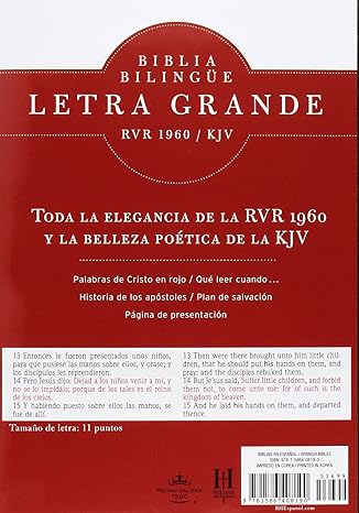 Rvr 1960 Biblia Letra Súper Gigante, Negro Imitación Piel Con Índice [Spanish] [Large Print]