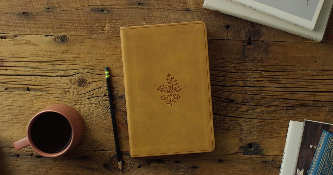 ESV Premium Gift Bible (TruTone, Nubuck Caramel, Wildflower Design): Holy Bible, English Standard Version
