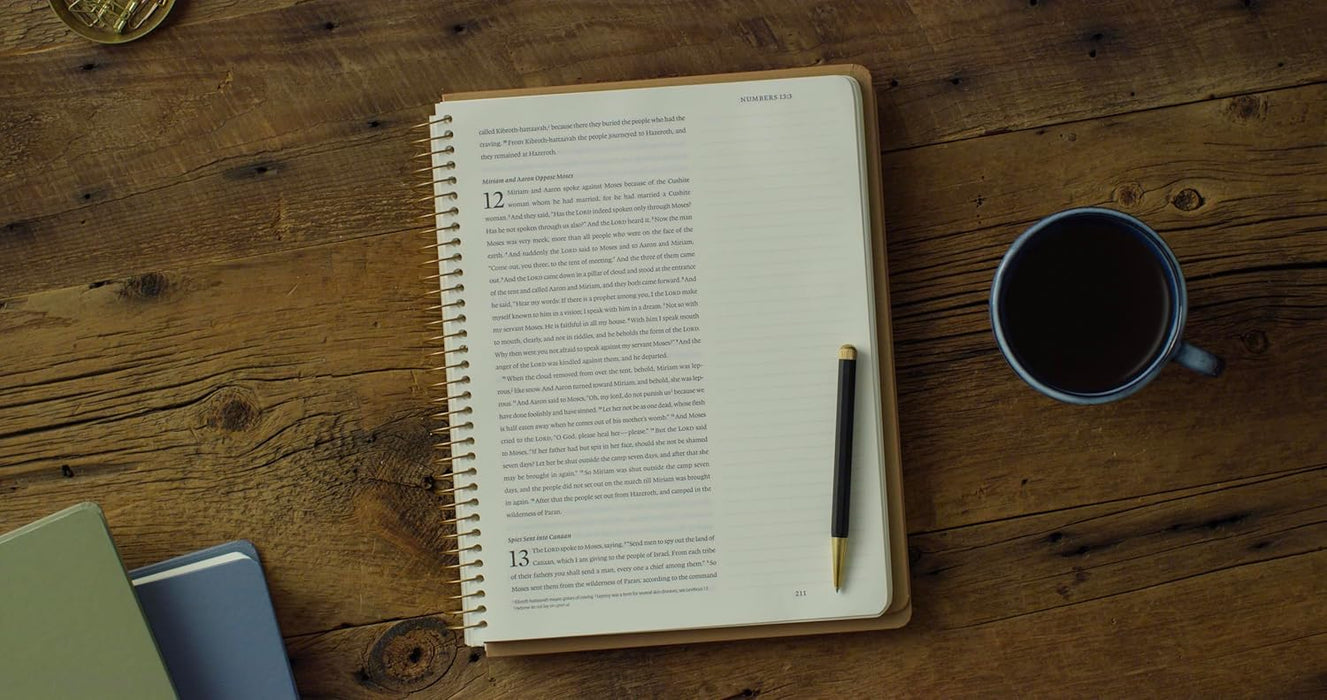 ESV Spiral-Bound Journaling Bible, Pentateuch (Hardcover): Holy Bible, English Standard Version