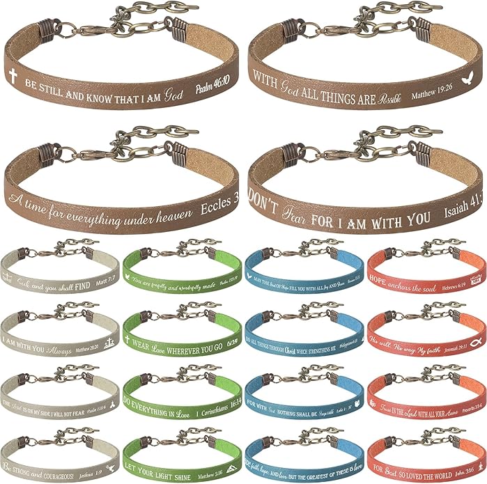 Bible Verse Bracelets