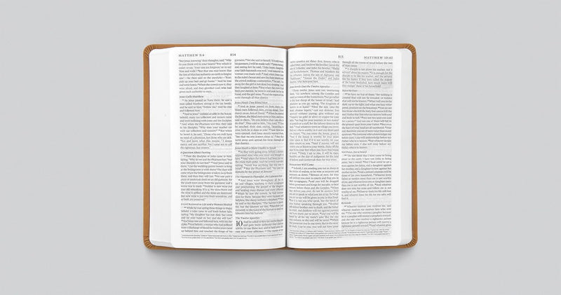 ESV Premium Gift Bible (TruTone, Nubuck Caramel, Wildflower Design): Holy Bible, English Standard Version