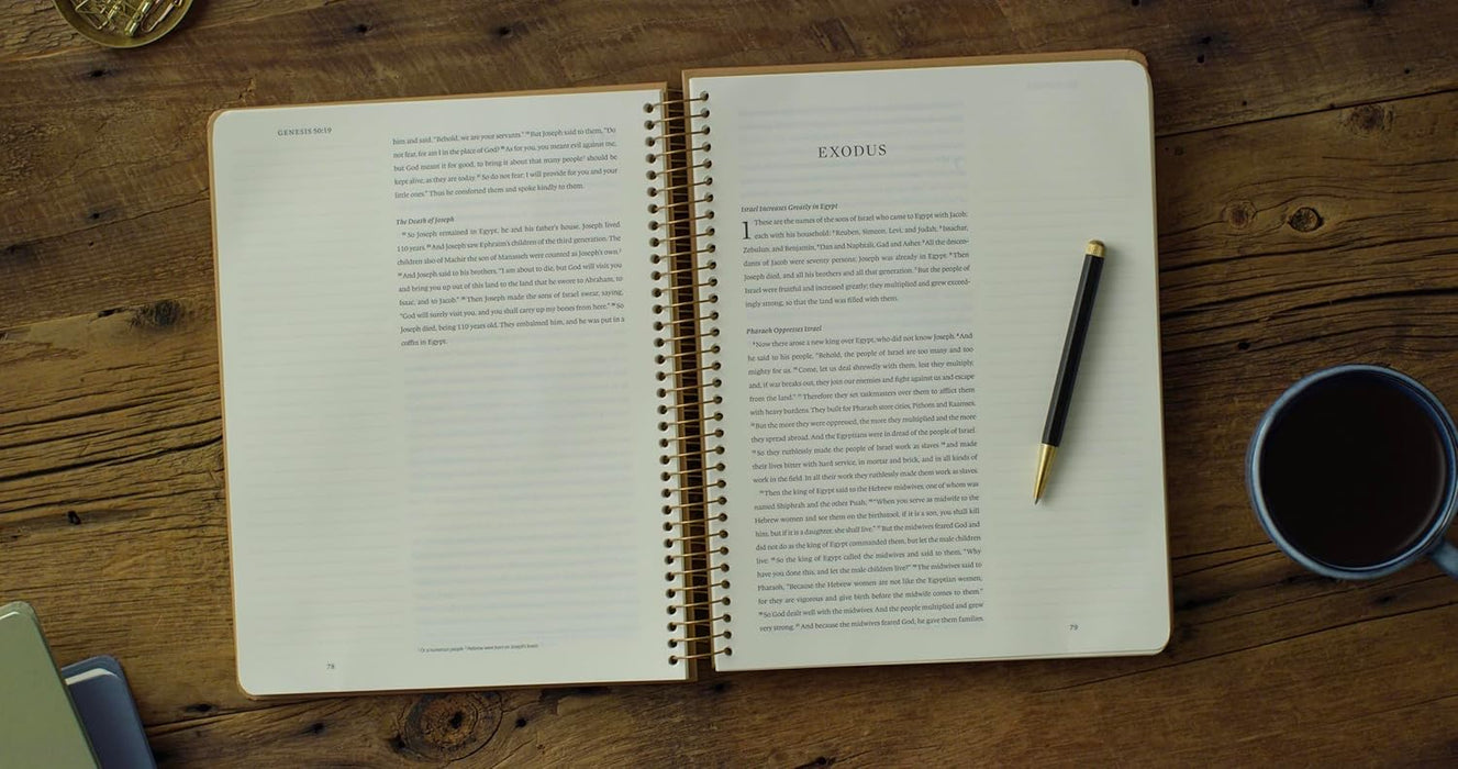 ESV Spiral-Bound Journaling Bible, Pentateuch (Hardcover): Holy Bible, English Standard Version