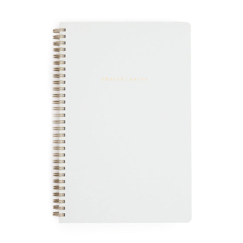 Church Notes Notebook - Dove Grey