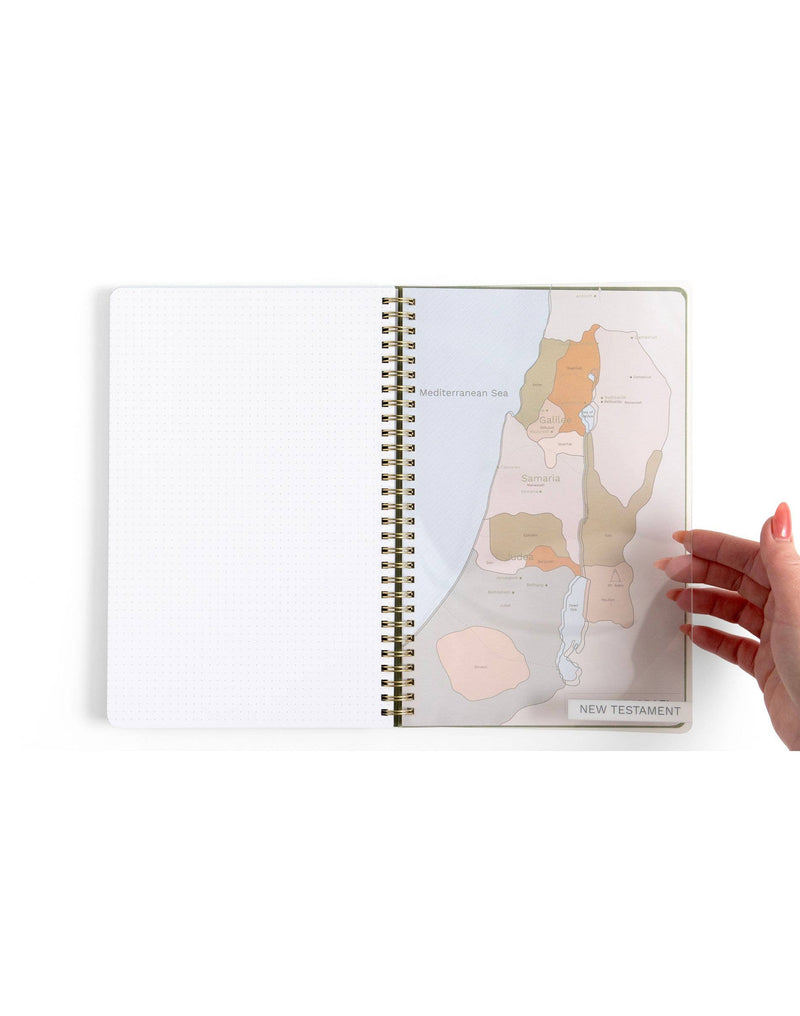 Church Notes Notebook - Olive
