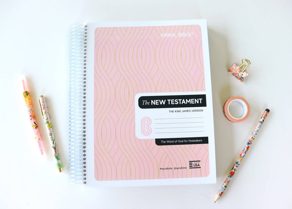 Spiral Bible™ - KJV New Testament - Pink