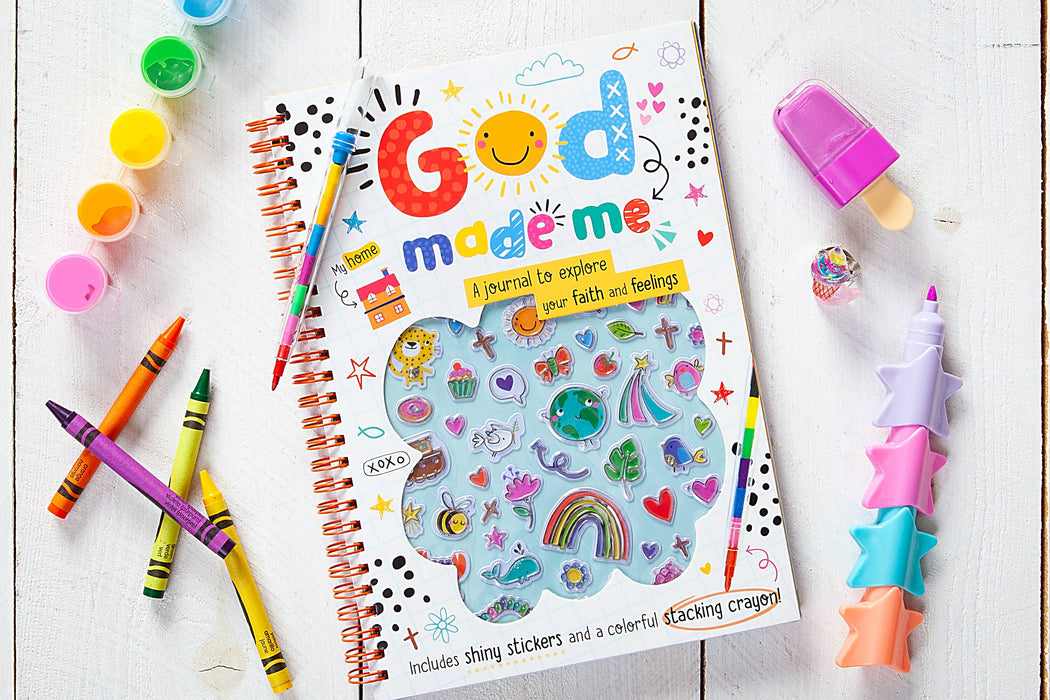 God Made Me (Kid's Journal, Back-to-School Gifts)