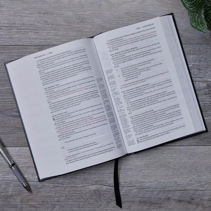 NKJV Single-Column Verse-by-Verse Reference Bible