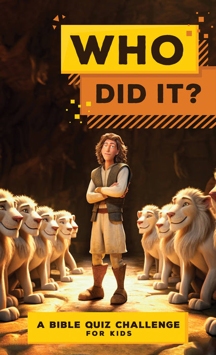 Who Did It? : A Bible Quiz Challenge for Kids