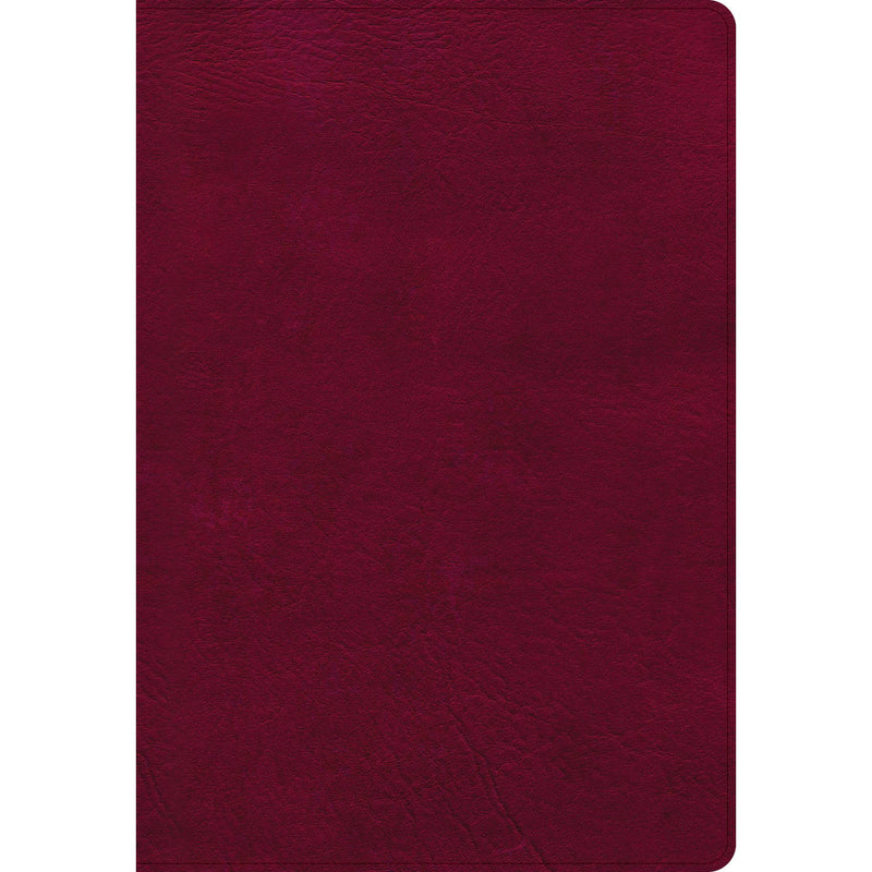 NASB Super Giant Print Reference Bible, Burgundy LeatherTouch