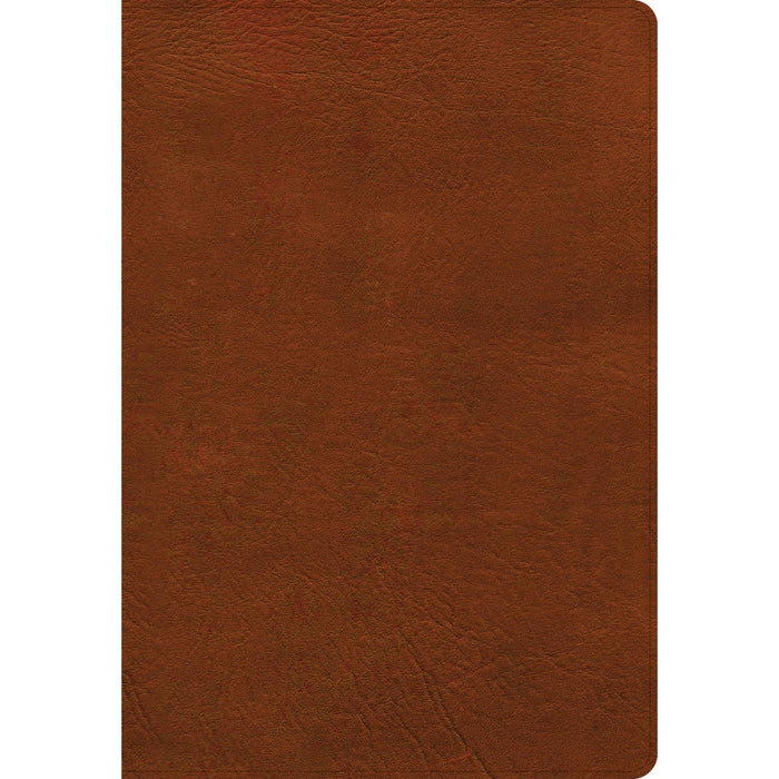 NASB Super Giant Print Reference Bible, Burnt Sienna LeatherTouch