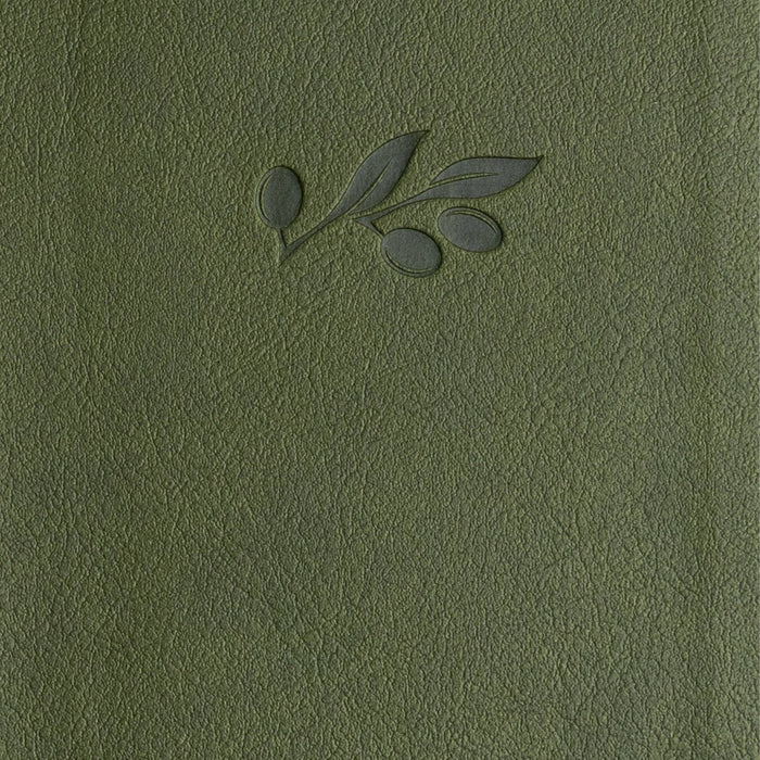 NASB Large Print Compact Reference Bible, Olive Leathertouch