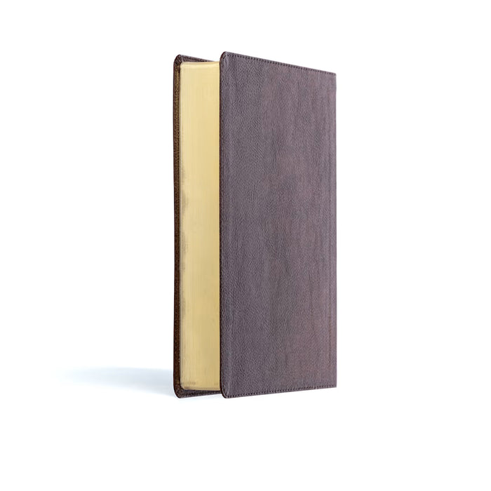 CSB Pastor's Bible, Verse-by-Verse Edition, Brown Bonded Leather