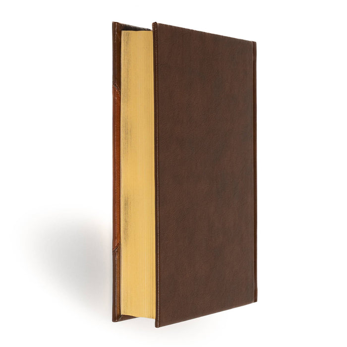 CSB Notetaking Bible, Large Print Edition, Brown/Tan LeatherTouch Over Board