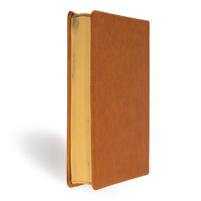 CSB Notetaking Bible, Large Print Edition, Camel LeatherTouch