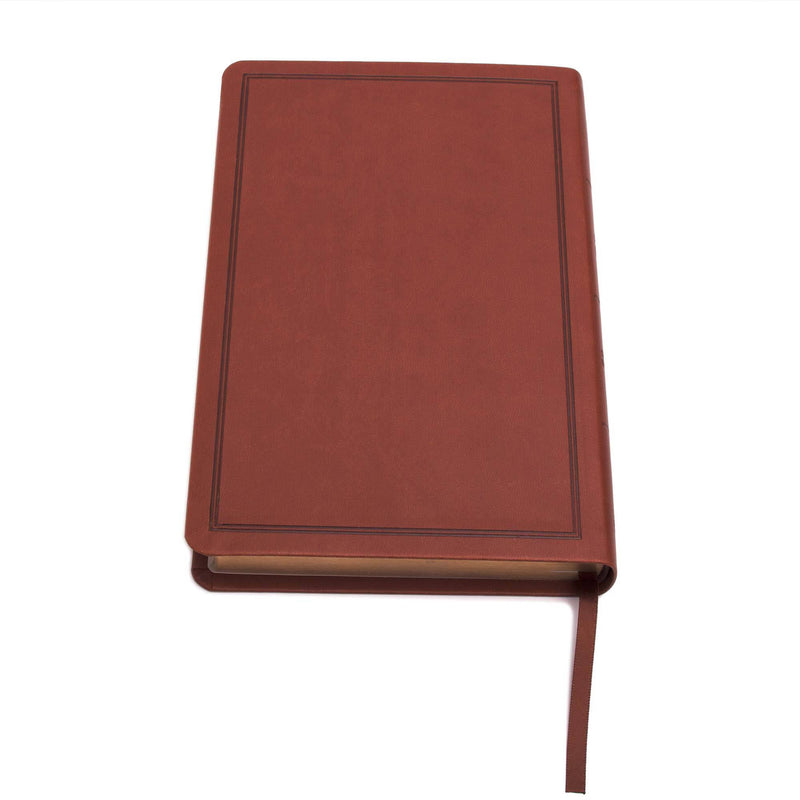 CSB Deluxe Gift Bible, Brown LeatherTouch