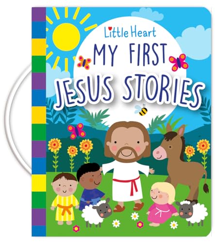 LITLE HEART MY FIRST JESUS STORIES (Padded board book with Handle) - Hardcover