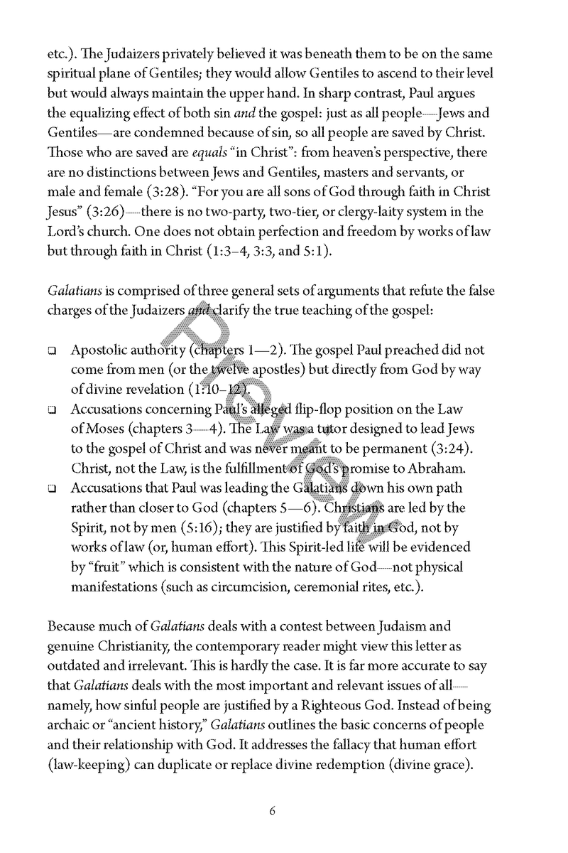 Galatians & Ephesians: Quick Study Commentary by Chad Sychtysz