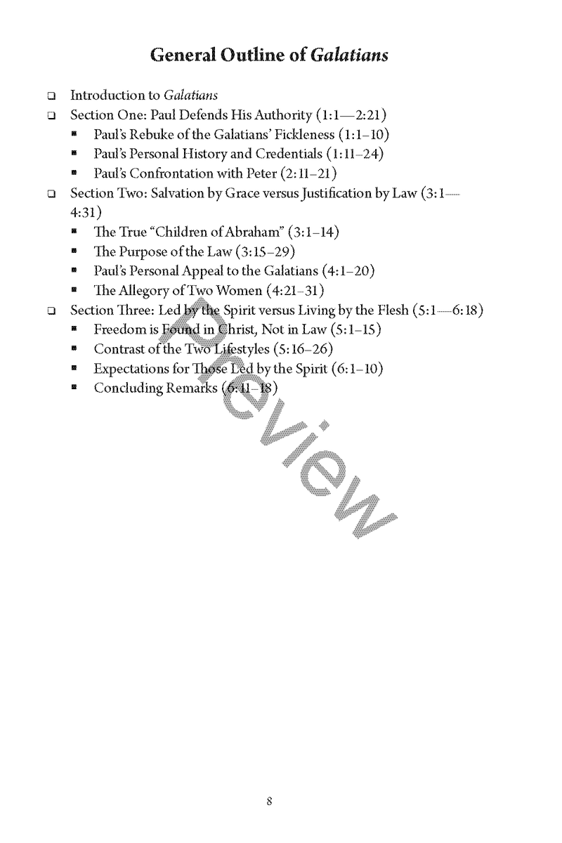 Galatians & Ephesians: Quick Study Commentary by Chad Sychtysz
