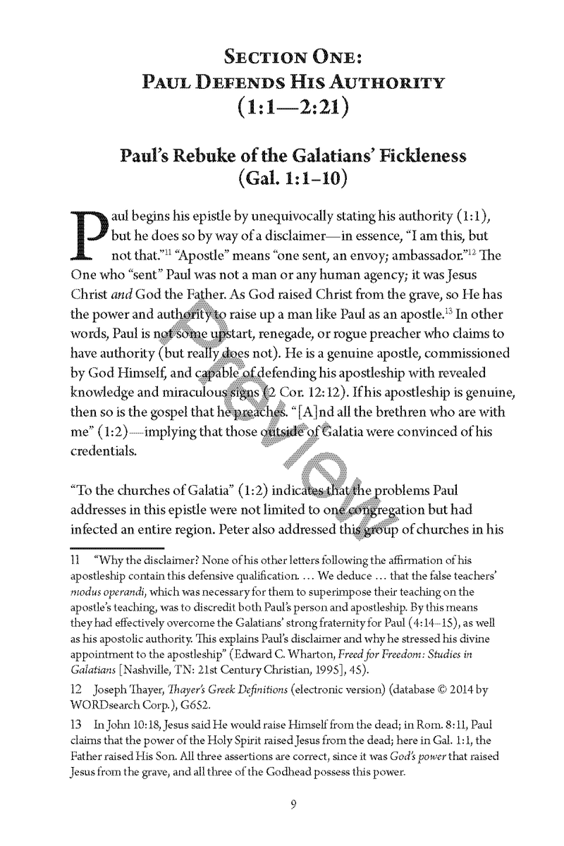 Galatians & Ephesians: Quick Study Commentary by Chad Sychtysz