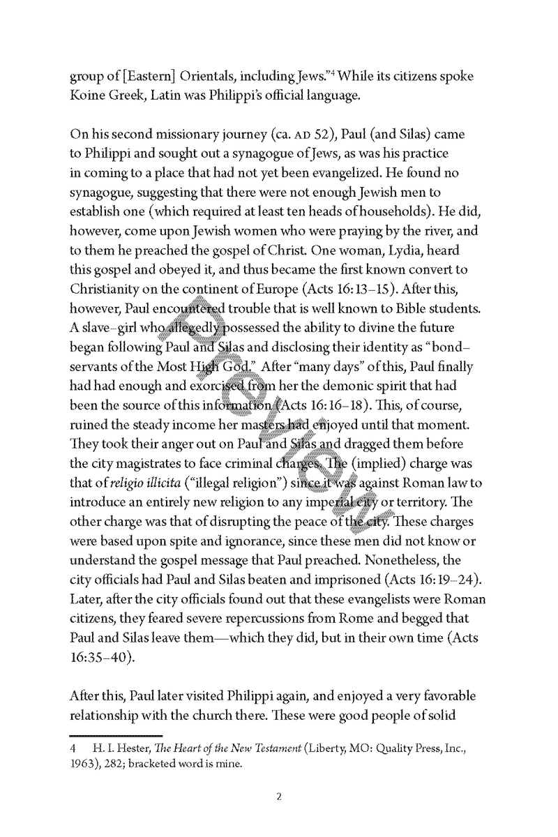 Philippians / Colossians QuickStudy Commentary by Chad Sychtysz