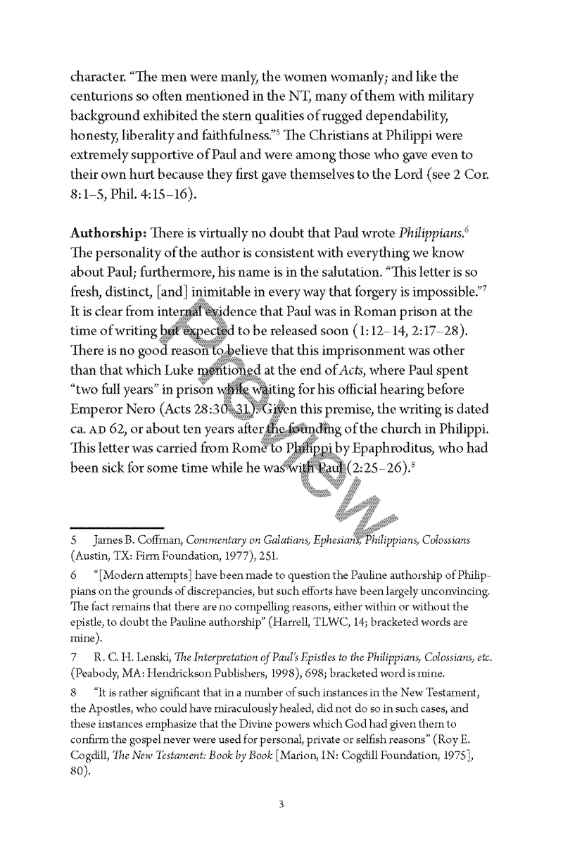 Philippians / Colossians QuickStudy Commentary by Chad Sychtysz