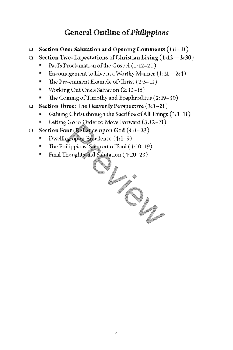 Philippians / Colossians Personal Workbook