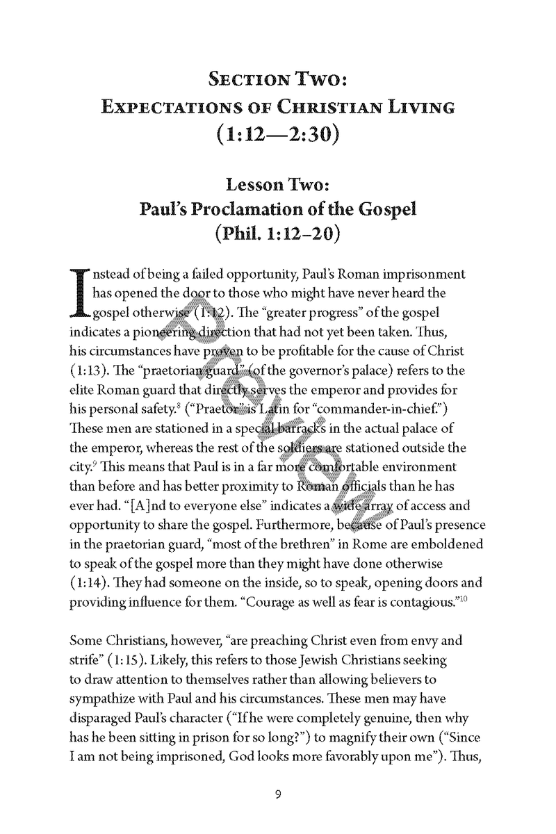 Philippians / Colossians Personal Workbook