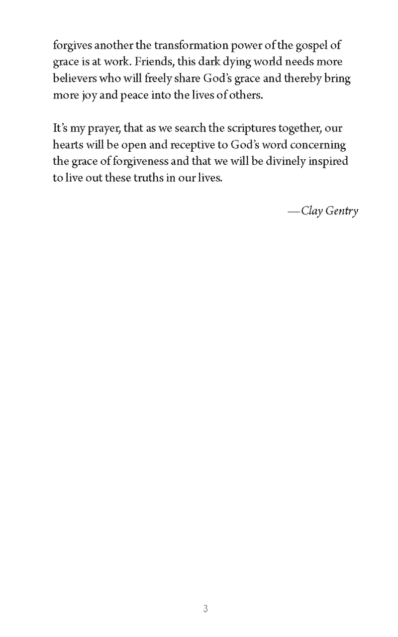 Forgiveness: Living Out the High Calling of Our Faith