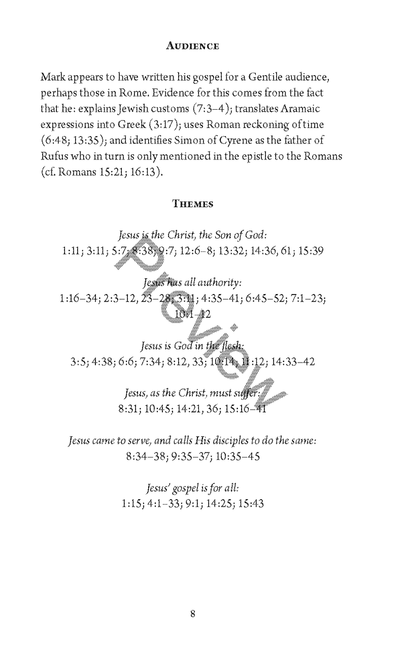 Forty Days with Jesus: Journal Through the Book of Mark