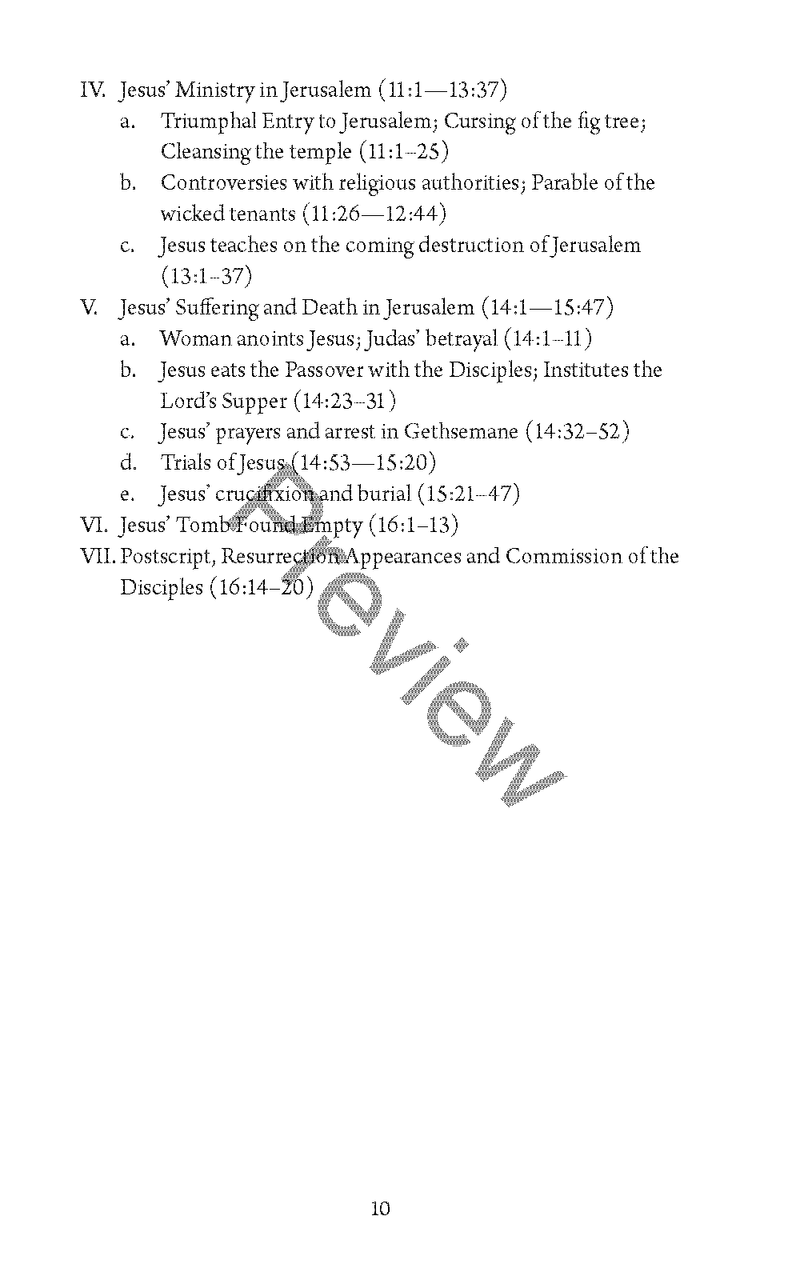 Forty Days with Jesus: Journal Through the Book of Mark