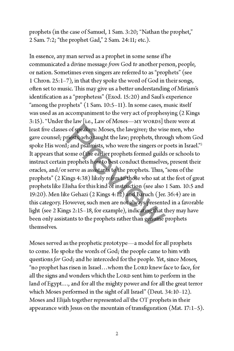 A Study of the Minor Prophets by Chad Sychtysz
