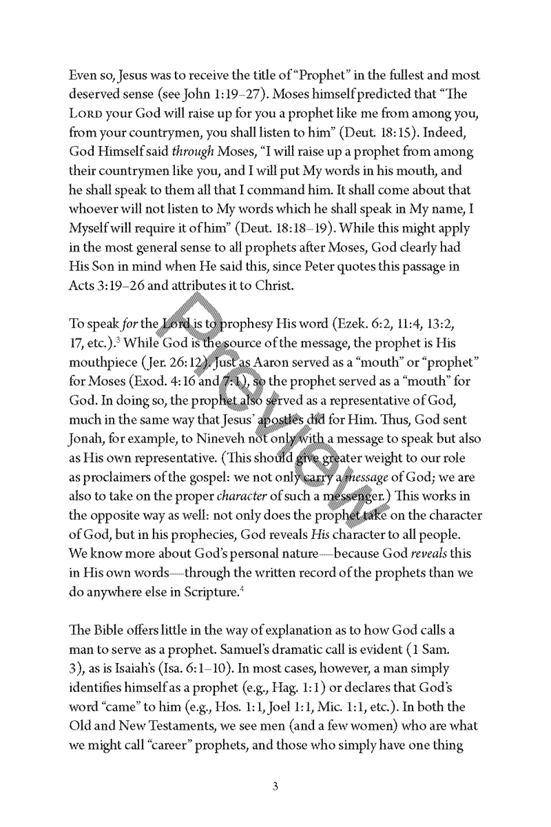 A Study of the Minor Prophets by Chad Sychtysz