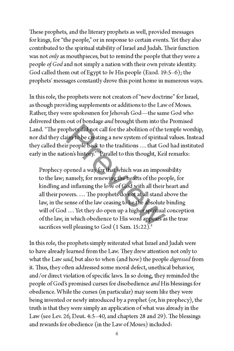 A Study of the Minor Prophets by Chad Sychtysz