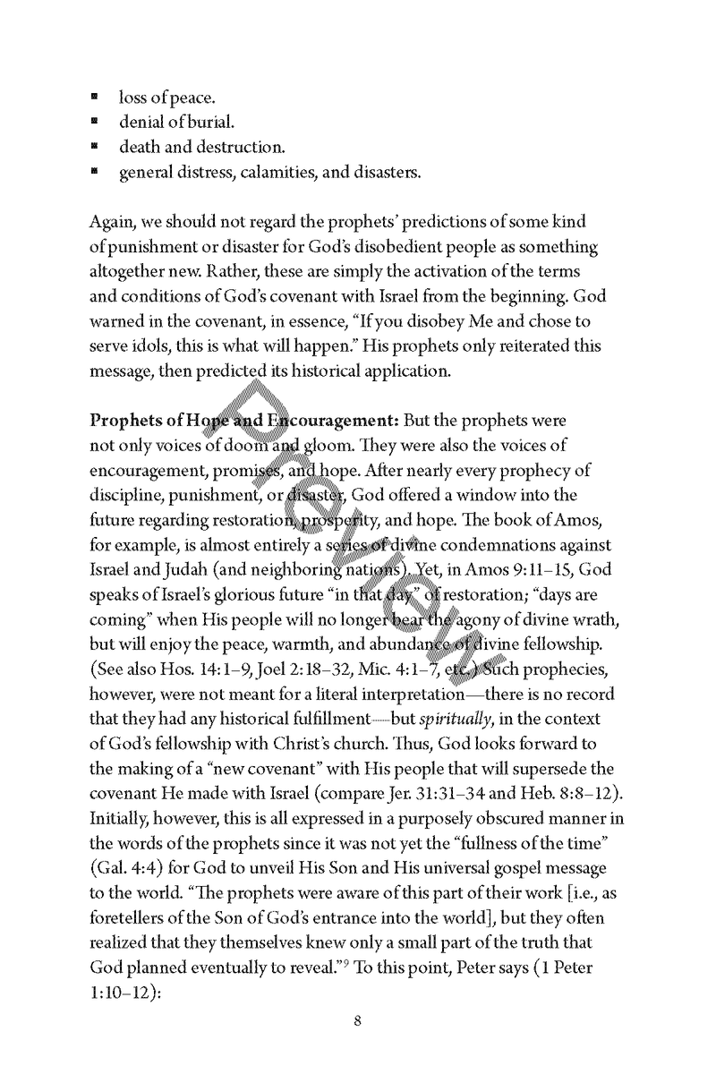 A Study of the Minor Prophets by Chad Sychtysz
