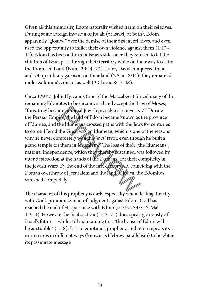 A Study of the Minor Prophets by Chad Sychtysz