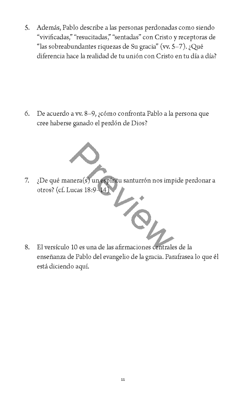 El Perdón: Viviendo el Alto Llamado de Nuestra Fe