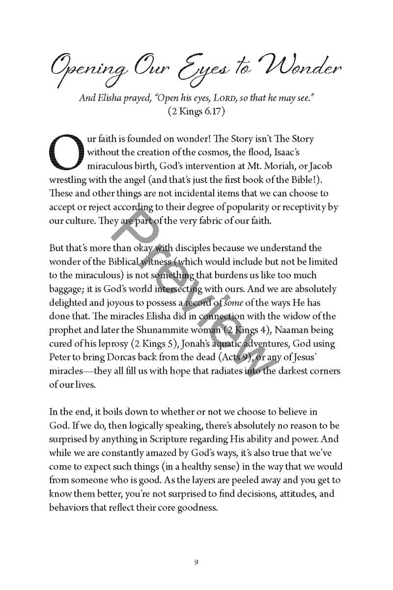 Too Wonderful for Me: Embracing the Awe of the Almighty by Bruce Green