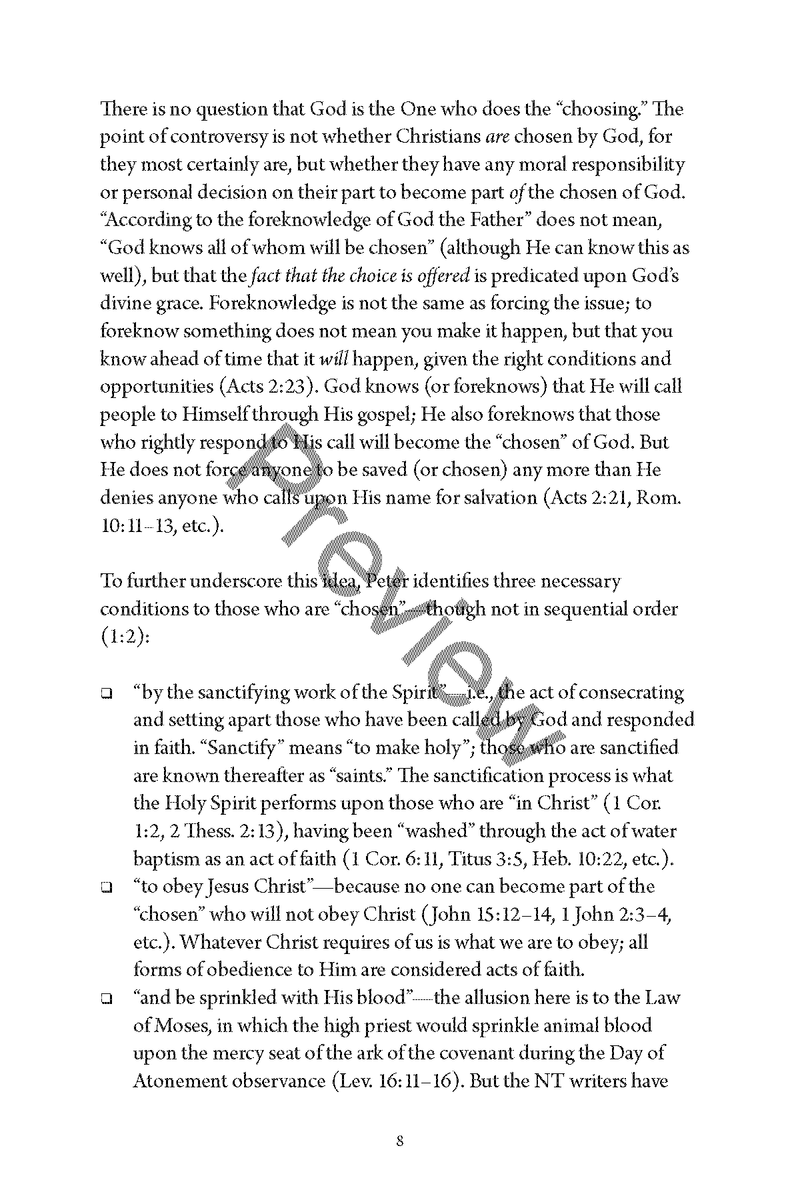 1 & 2 Peter Personal Workbook by Chad Sychtysz