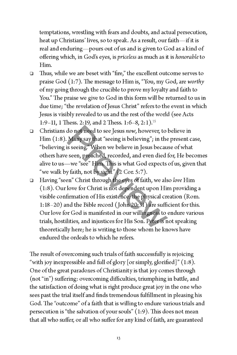 1 & 2 Peter Personal Workbook by Chad Sychtysz